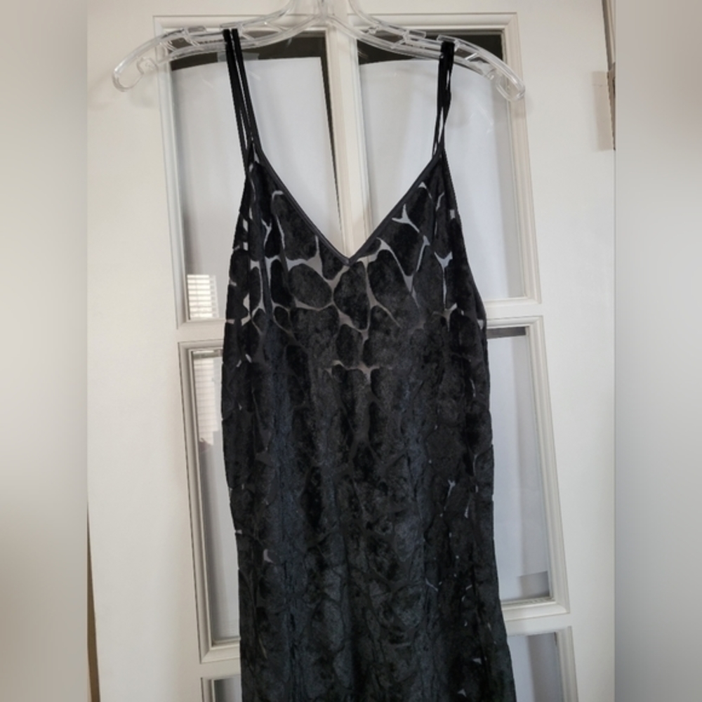 Marilyn Monroe by Warner velvet semi sheer long lingerie dress - Picture 2 of 7